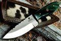 Timbercat Knives Handmade Hunting Skinner Knife 7 Inches with Cowhide Leather Sheath J2 Steel 1017
