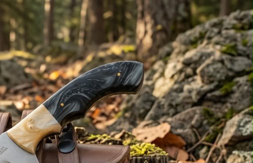 Timbercat Knives Handmade Hunting Tracker Knife 10 Inches with Cowhide Leather Sheath J2 Steel TC-002 (Copy) (Copy)